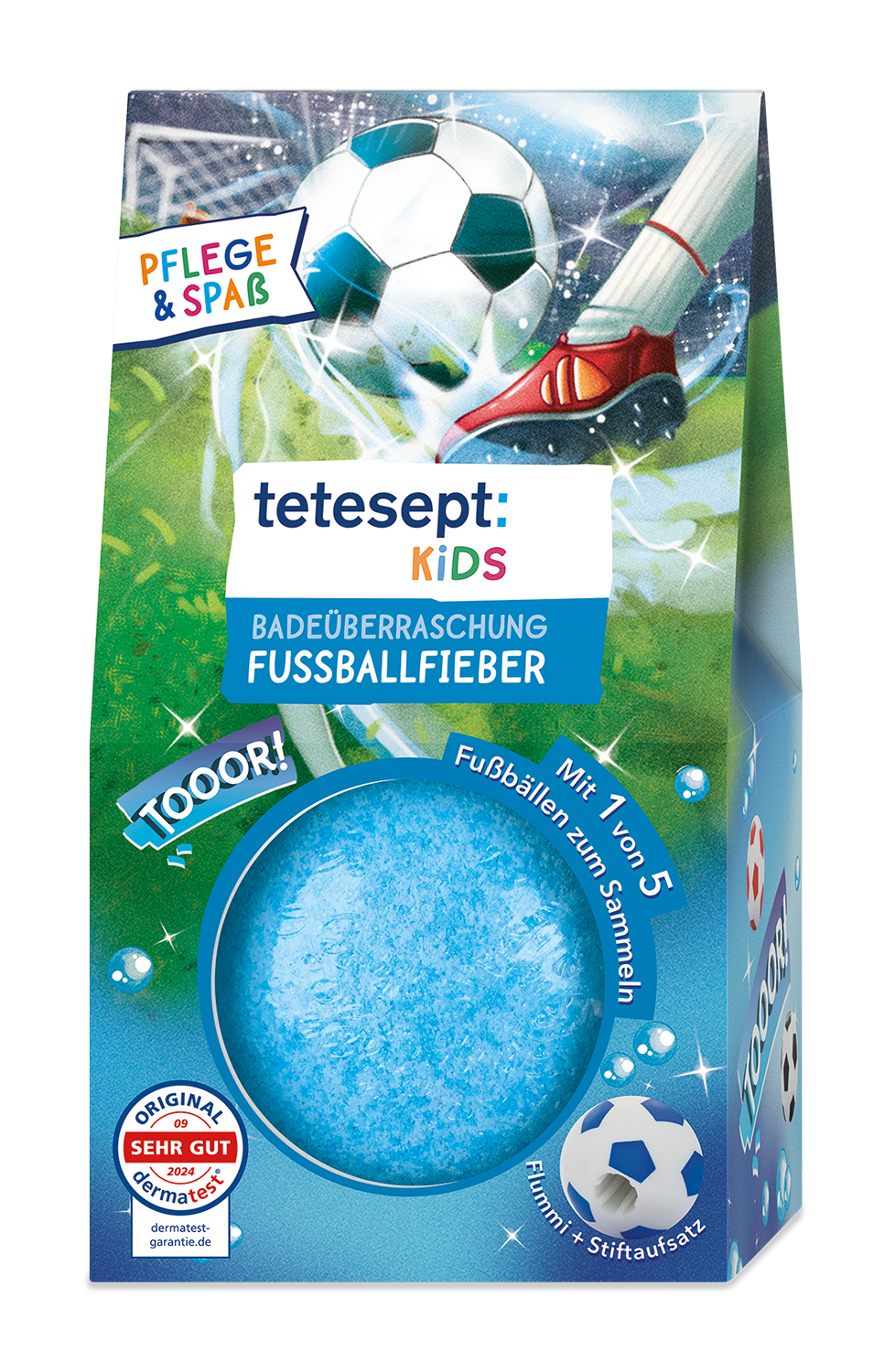 Badeüberraschung Fußballfieber
