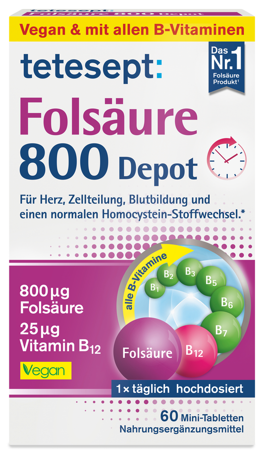 Folsäure 800 Depot