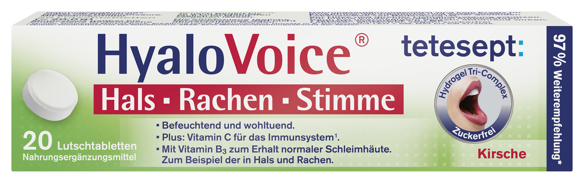 HyaloVoice® Hals Rachen Stimme