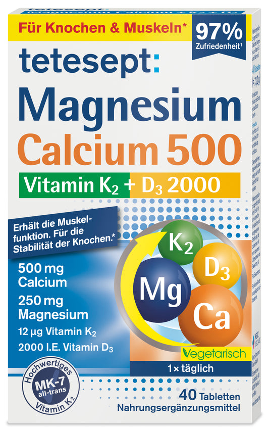 Magnesium + Calcium 500 + K2 + D3 2000