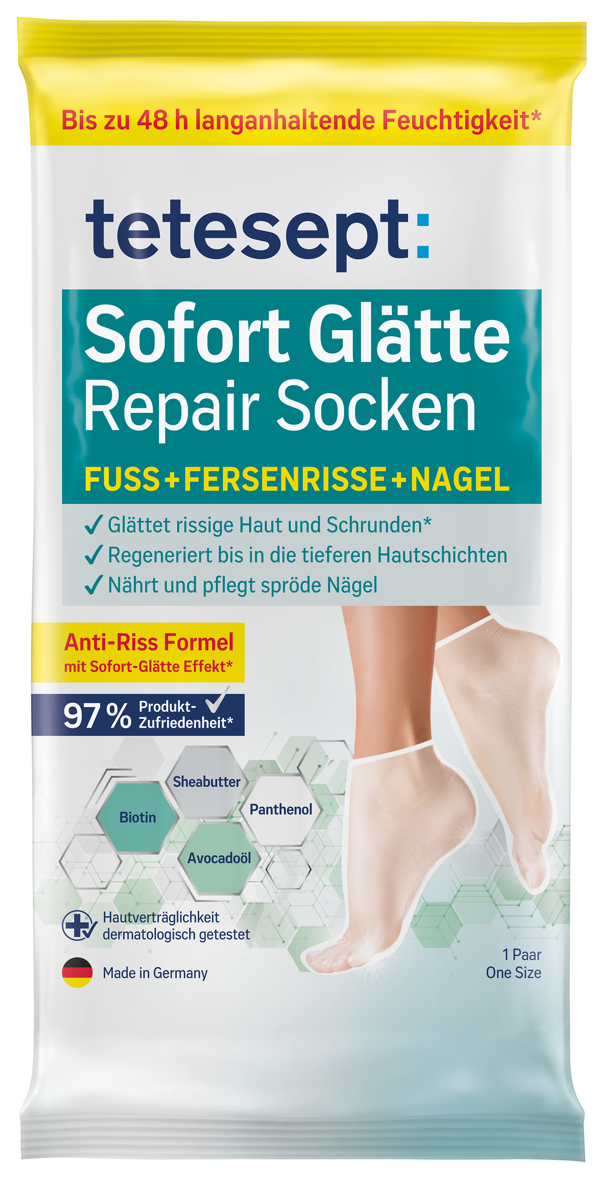Sofort Glätte Repair Socken