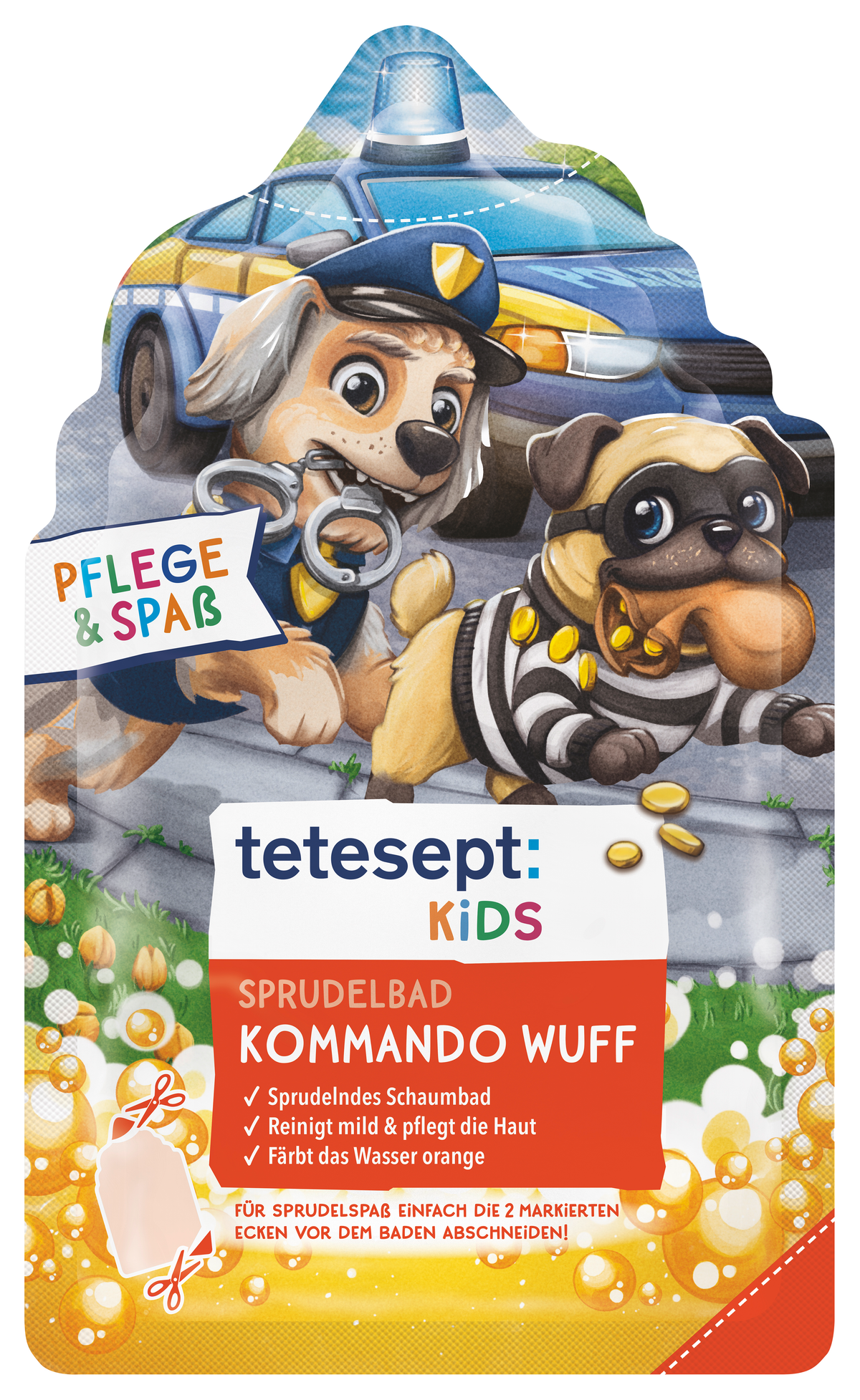 Sprudelbad Kommando Wuff