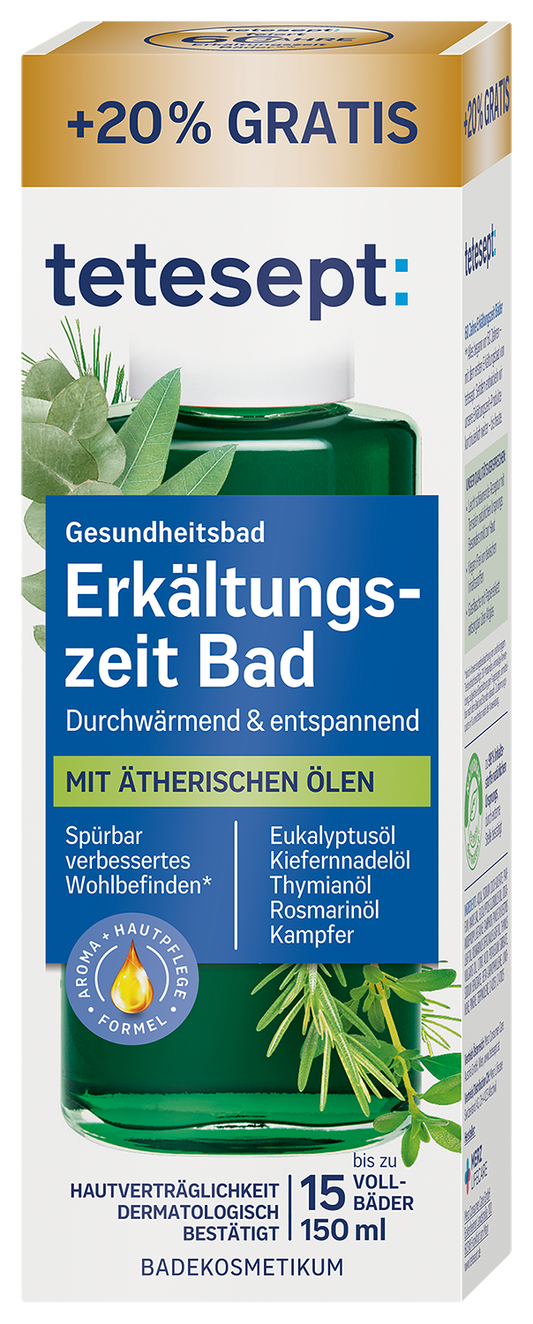 Badekonzentrat Erkältungszeit