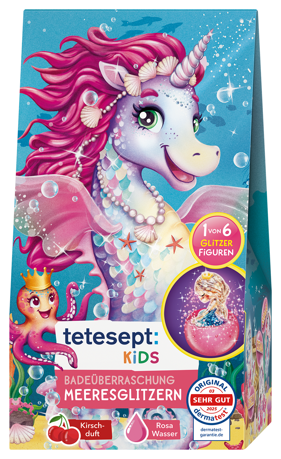 Badeüberraschung Meeresglitzern