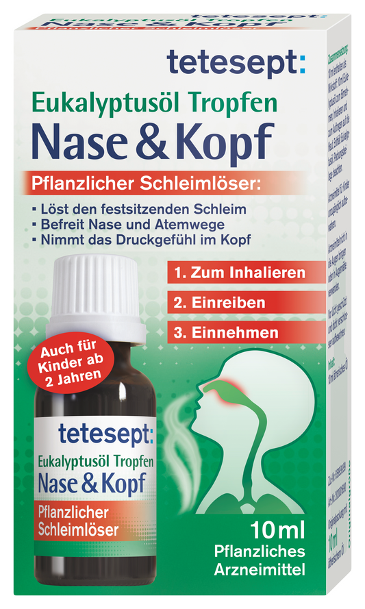 Eukalyptusöl Tropfen Nase & Kopf