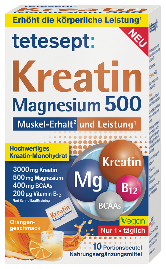 Kreatin + Magnesium 500