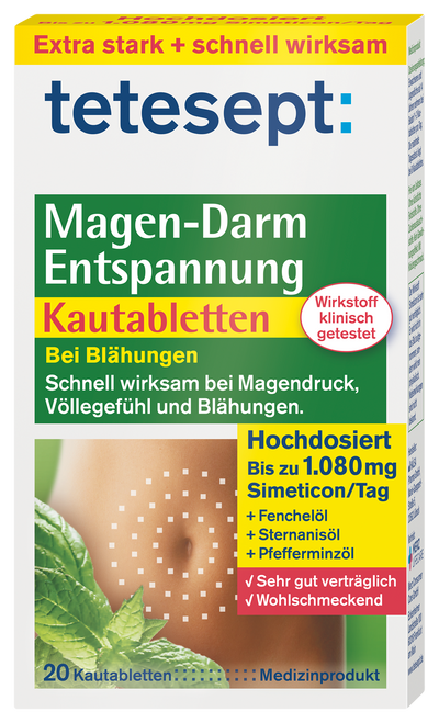 Magen-Darm Entspannung Kautabletten