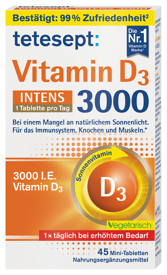 Vitamin D3 3000 Intens